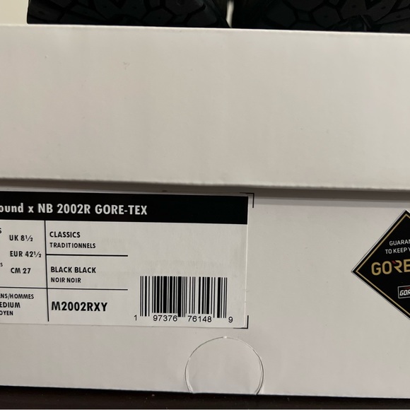 Jjjjound new balance olive 2002r brand new RARE Gortex size 9 mens/10.5 womens! - Picture 6 of 7